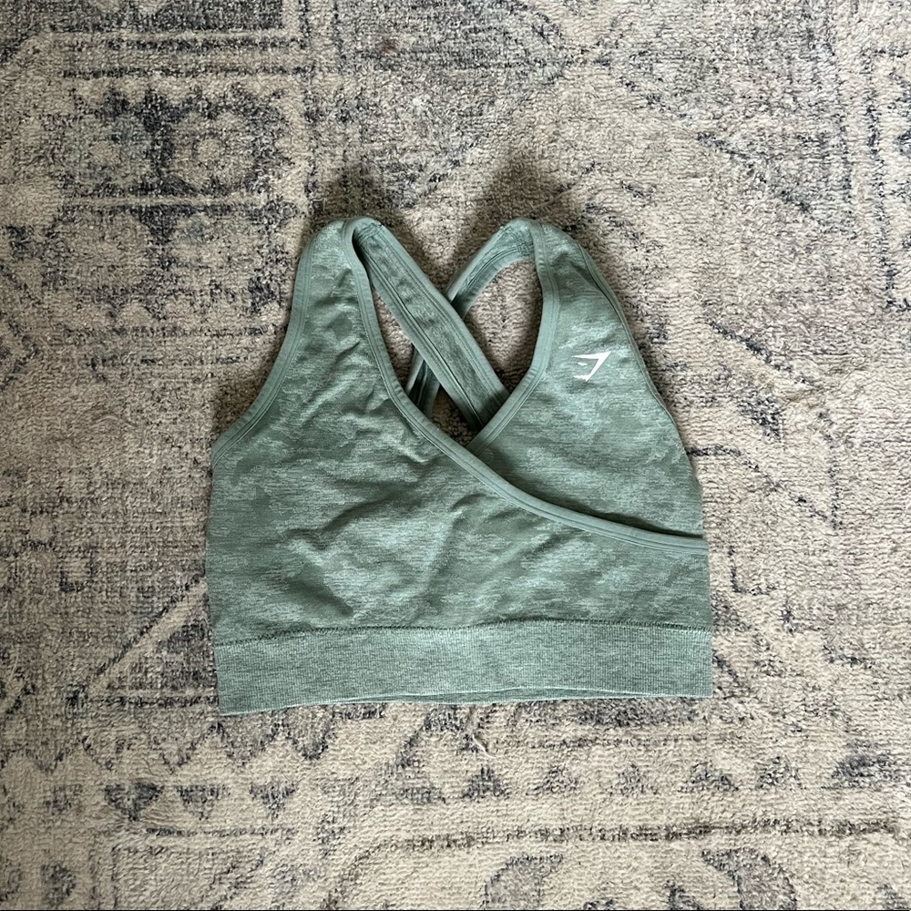 Gymshark Camo Sports Bra